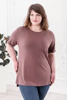 Футболка вискозная Нонна (капучино)