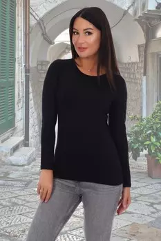 Футболка вискозная Основа (черная) рр