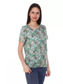 Футболка вискозная Венди (оливковая) рр