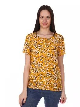 Футболка вискозная Венди (желтая)