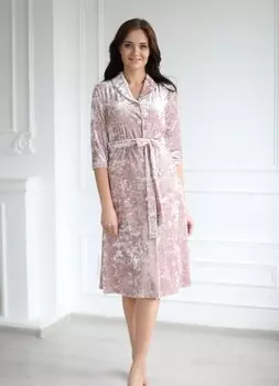 Халат бархатный Кураж рр