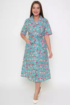 Халат бязевый Герти (зеленый)