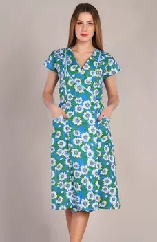 Халат бязевый Линна (ромашки) рр