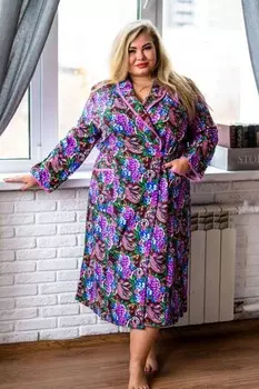 Халат фланелевый Норин (в ассортименте) от