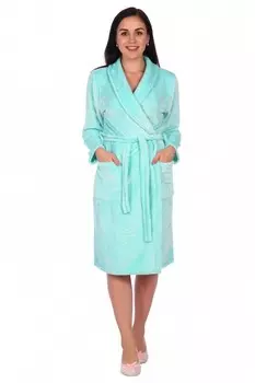 Халат из велсофта Джолайн (ментоловый)