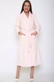 Халат из велсофта Ниджелла (персиковый) рр