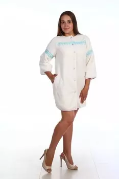 Халат из велсофта Снежанна