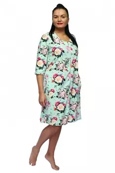 Халат из вильмонта Асти (ментоловый)