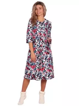 Халат махровый Акация (красный) рр