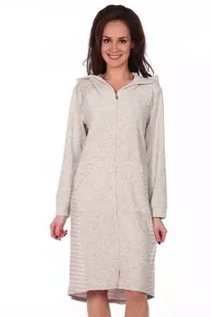 Халат махровый Эдэйн (серый) рр