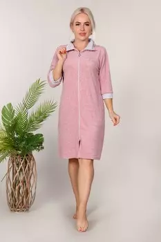 Халат махровый Кларк (розовый) рр