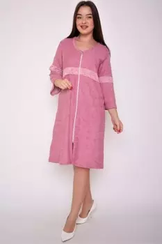 Халат махровый Маис (сухая роза) рр