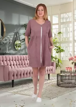 Халат махровый Маруся (капучино)