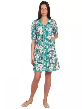 Халат махровый Нирвана (ментоловый)