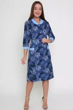 Халат махровый Прайз (синий) рр
