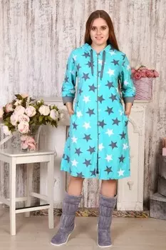 Халат махровый Рейли (мятный)