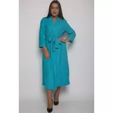 Халат махровый Теодора (бирюзовый)