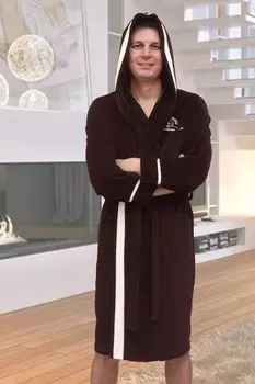 Халат мужской Монарх (коричневый)