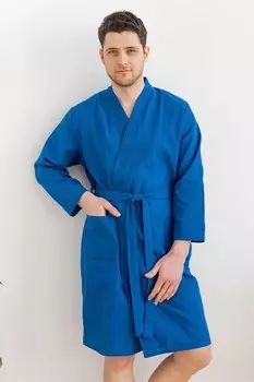 Халат мужской Рудольф (синий)
