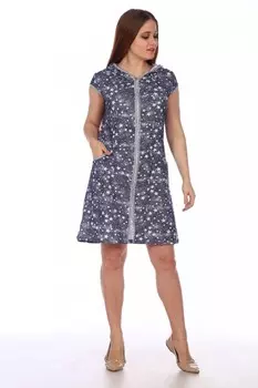 Халат трикотажный Анжелика (звезды) рр