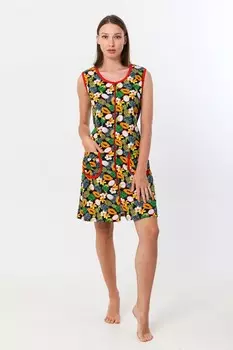 Халат трикотажный Анжелина (манго)