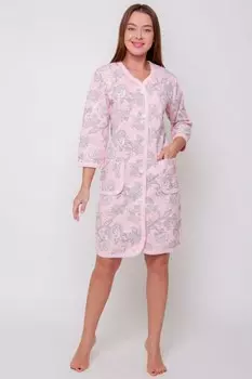 Халат трикотажный Белла (пудровый) рр
