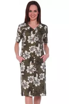 Халат трикотажный Дарби (зеленый)