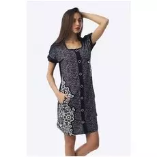 Халат трикотажный Деним