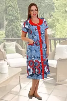 Халат трикотажный Долина