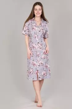 Халат трикотажный Джана (серый)