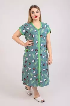 Халат трикотажный Джейни (кокосы)