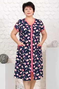 Халат трикотажный Джейни (папайя)