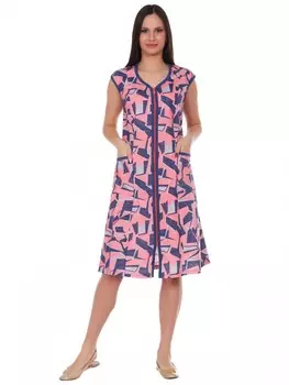 Халат трикотажный Джорджианна (коралловый)