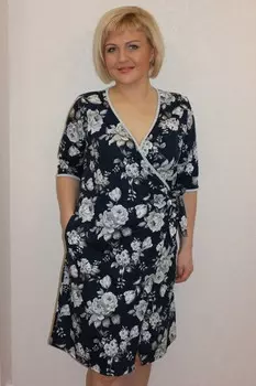 Халат трикотажный Ефросинья рр