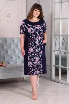 Халат трикотажный Флора