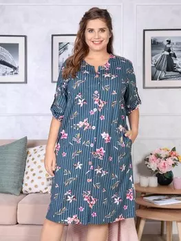 Халат трикотажный Галатея (зеленый)