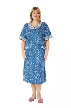 Халат трикотажный Кант (голубой)