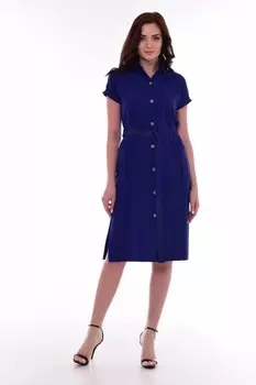 Халат трикотажный Кари (синий)