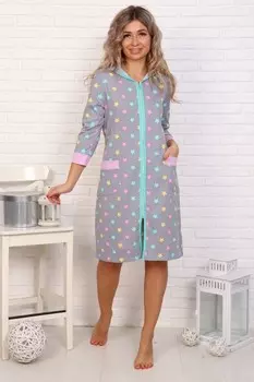 Халат трикотажный Космос