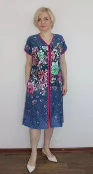 Халат трикотажный Ленура