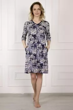 Халат трикотажный Муара (в ассортименте) рр