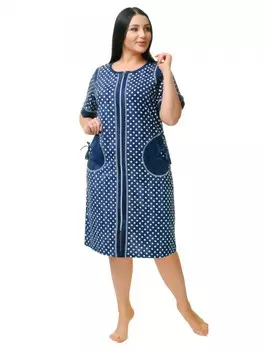 Халат трикотажный Нидои (джинса)