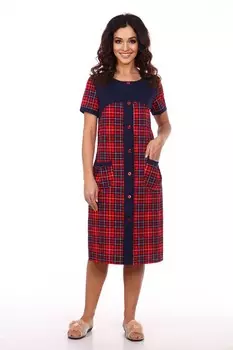 Халат трикотажный Нимуэ (красный)