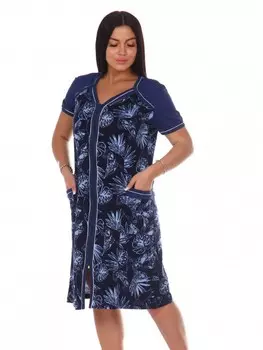 Халат трикотажный Опалин (папоротник) рр