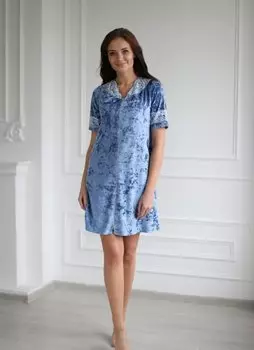 Халат трикотажный Паулина рр