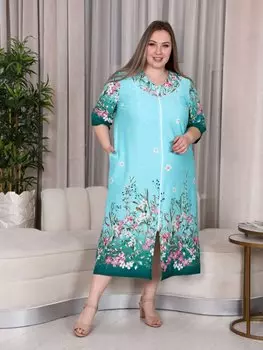 Халат трикотажный Равиля