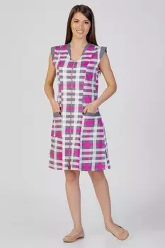 Халат трикотажный Роннет (фуксия) рр