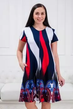 Халат трикотажный Румеса (огурцы)