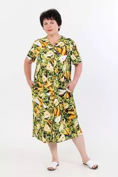 Халат трикотажный Сания (груша)