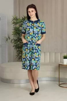 Халат трикотажный Шерити (зеленый)